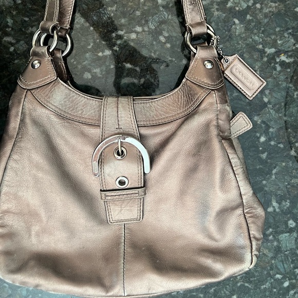 Coach Bags Vintage Coach Metallic Soho Bag Poshmark